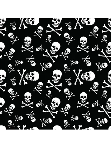 The Bandanna Company The Bandanna Company, Skull & Crossbones, 22" Bandanna