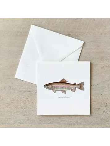 Yeesan Loh Rainbow Trout Folded Card