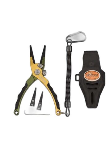 Dr. Slick Dr. Slick Microburst Plier Green and Gold 5 3/4"