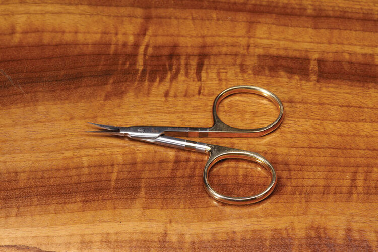 Dr. Slick Dr. Slick Microtip Arrow Scissor 3.5" Gold Loop