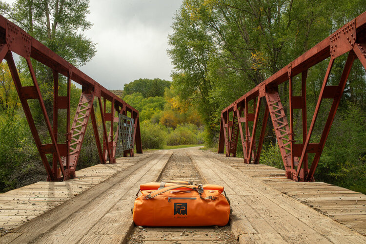 Fishpond Fishpond Thunderhead Large Roll-Top Duffel - Eco Cutthroat Orange