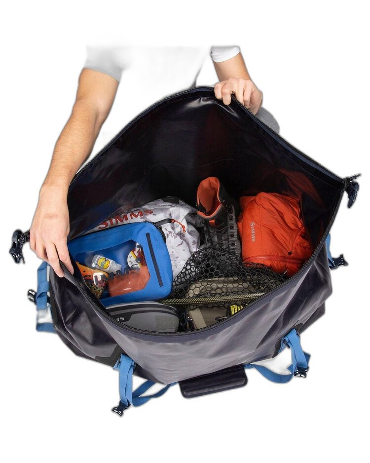 Simms Simms Dry Creek Waterproof Duffel L - 200L, Simms Orange