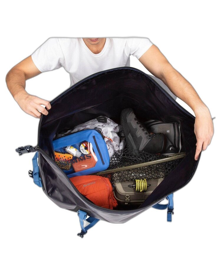 Simms Simms Dry Creek Waterproof Duffel L - 200L, Simms Orange