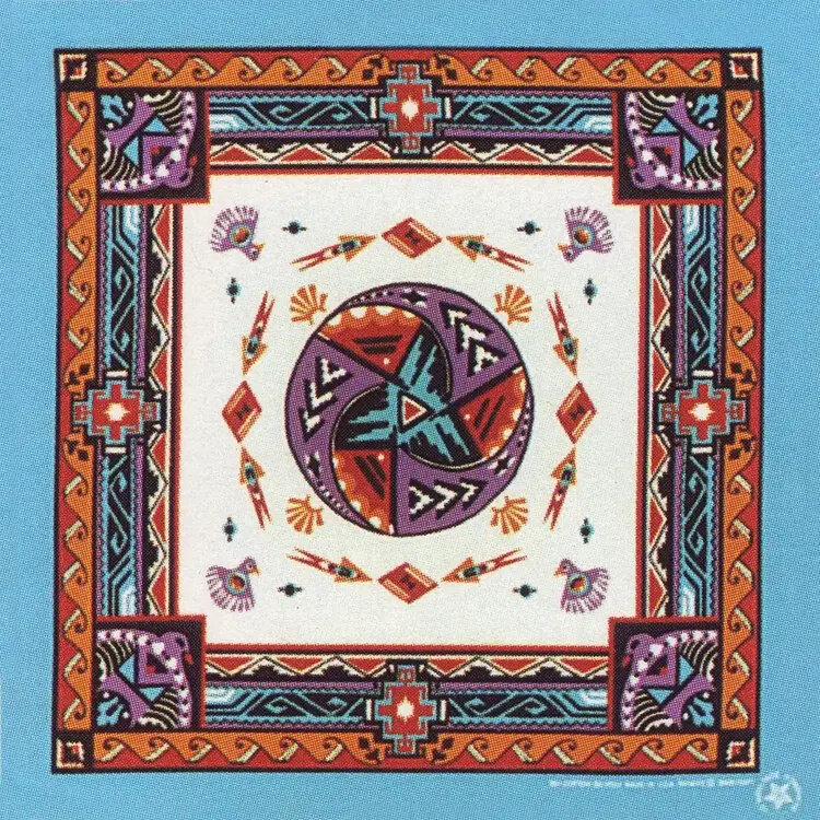 The Bandanna Company The Bandanna Company, Aztec Turquoise, 22" Bandanna