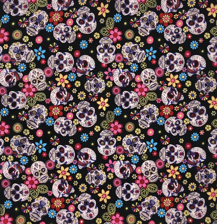 The Bandanna Company The Bandanna Company, Day of the Dead, 22" Bandanna