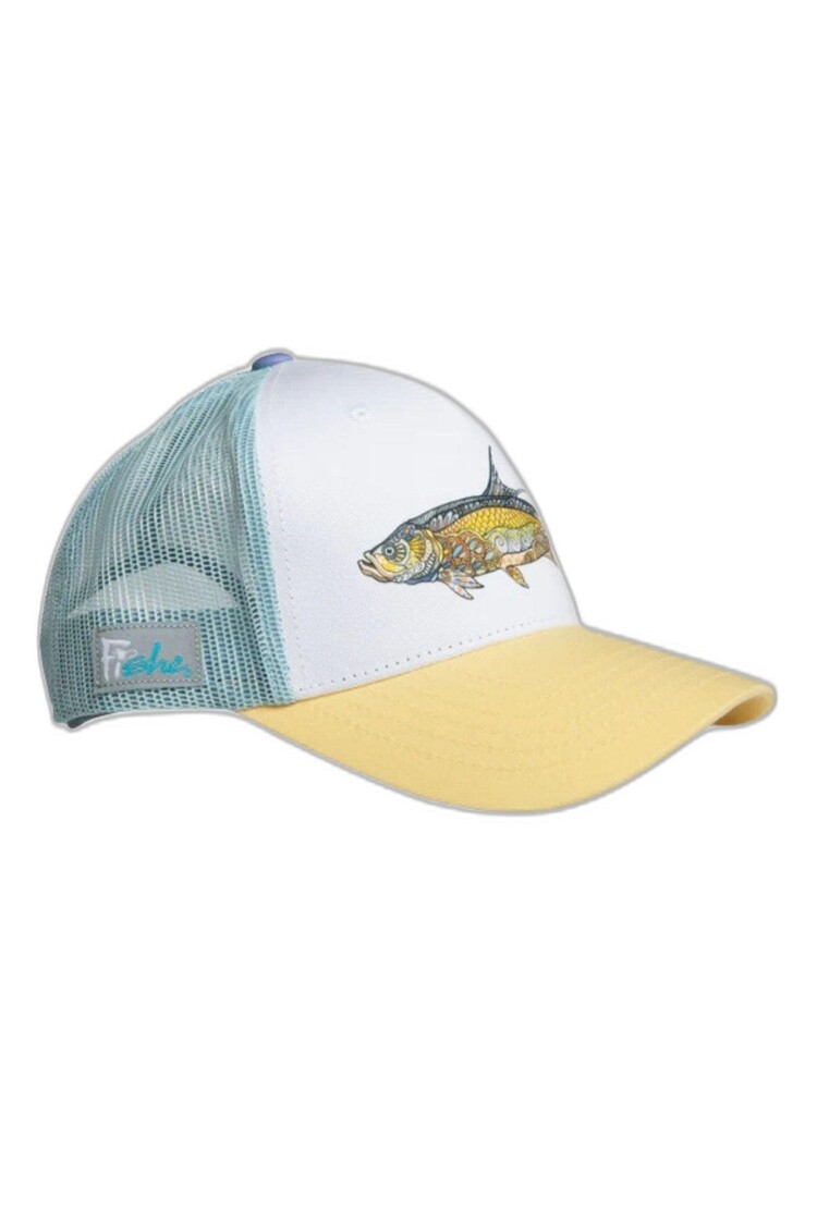 Fishe Wear Fishe Wear Tropical Tarpon Trucker Hat