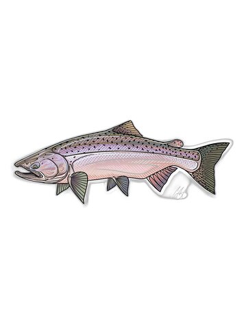 Casey Underwood Casey Underwood Fish sticker Chinook Salmon