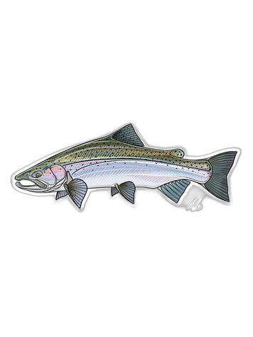Casey Underwood Casey Underwood Fish sticker Steelhead