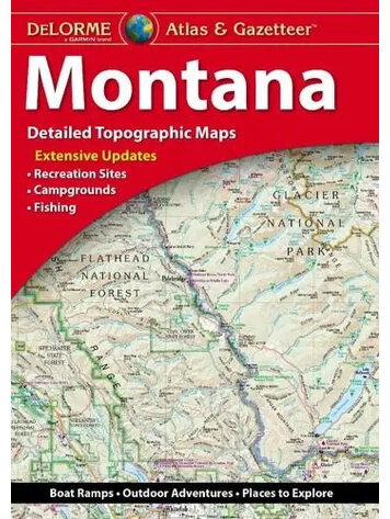Anglers Books Montana  Atlas and Gazetteer