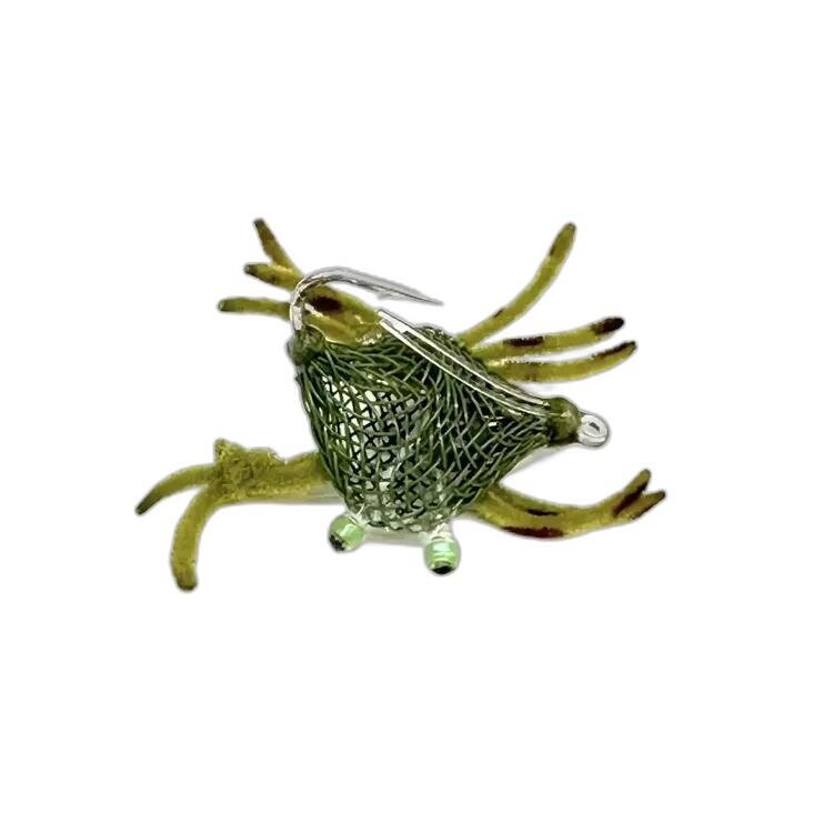 Aqua Flies Flexo Strong Arm Crab Olive Sz 6