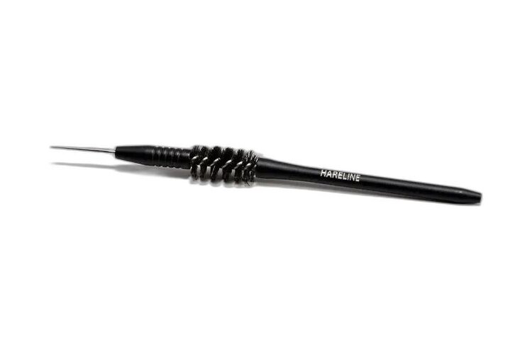 Hareline Hareline 3 in 1 Bodkin, Half Hitch, Brush tool