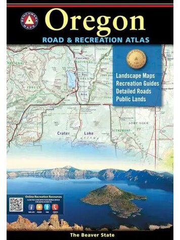 Anglers Books Oregon Benchmark Map