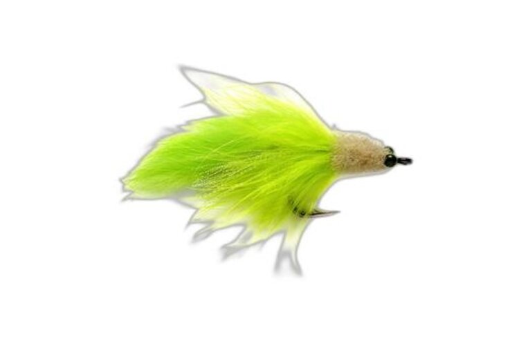 Fulling Mill Tarpon Toad Chartreuse 1/0