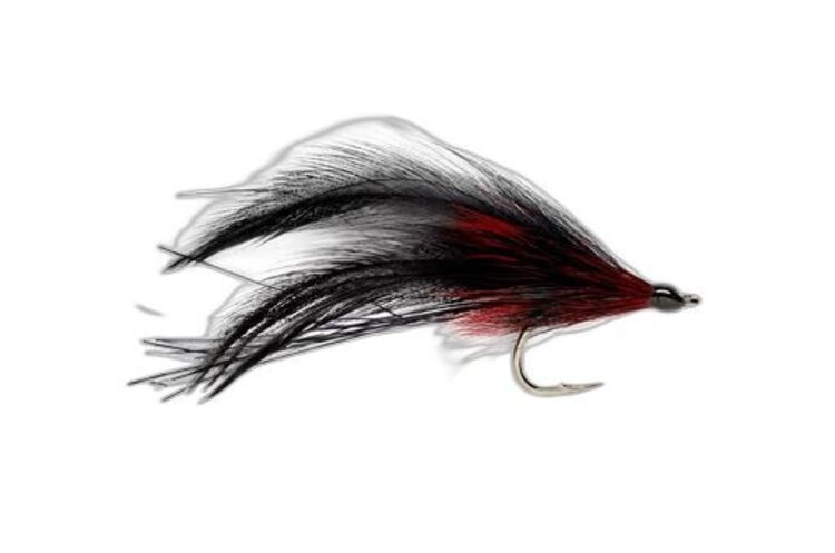 Fulling Mill Tarpon Fly Black Death 2/0