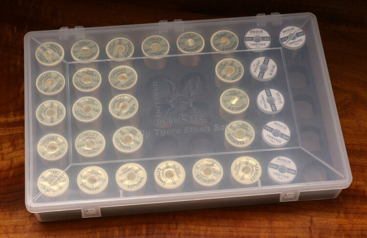 Hareline Hareline Fly Tyers Thread / Spool Stash Box