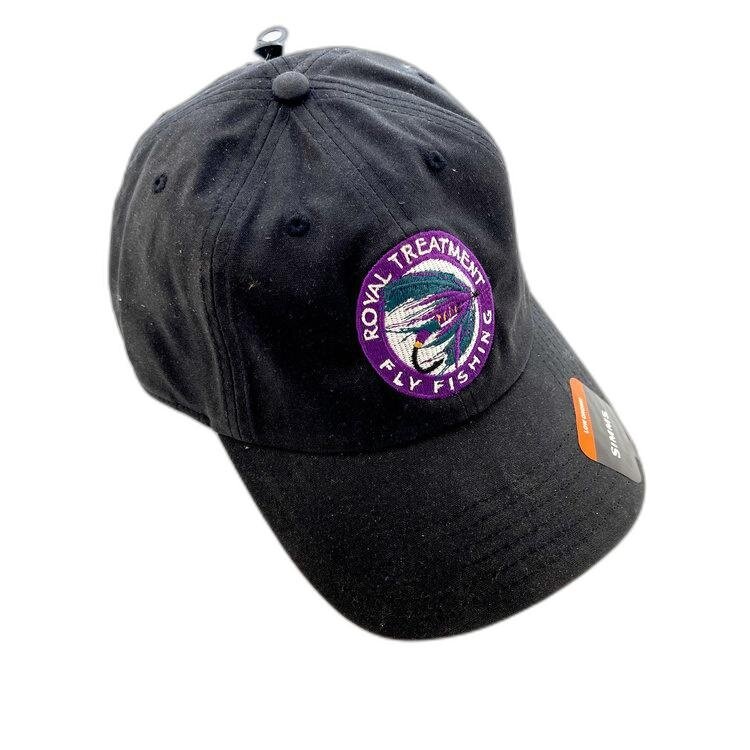 Royal Treatment RTFF Logo Oil Cloth Cap, Black