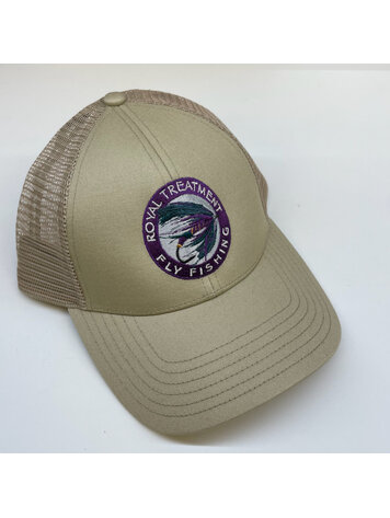 Royal Treatment RTFF Logo Trucker Cap, Cork