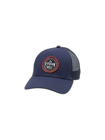 Simms Simms Fish It Well Trucker Hat, Dark Moon