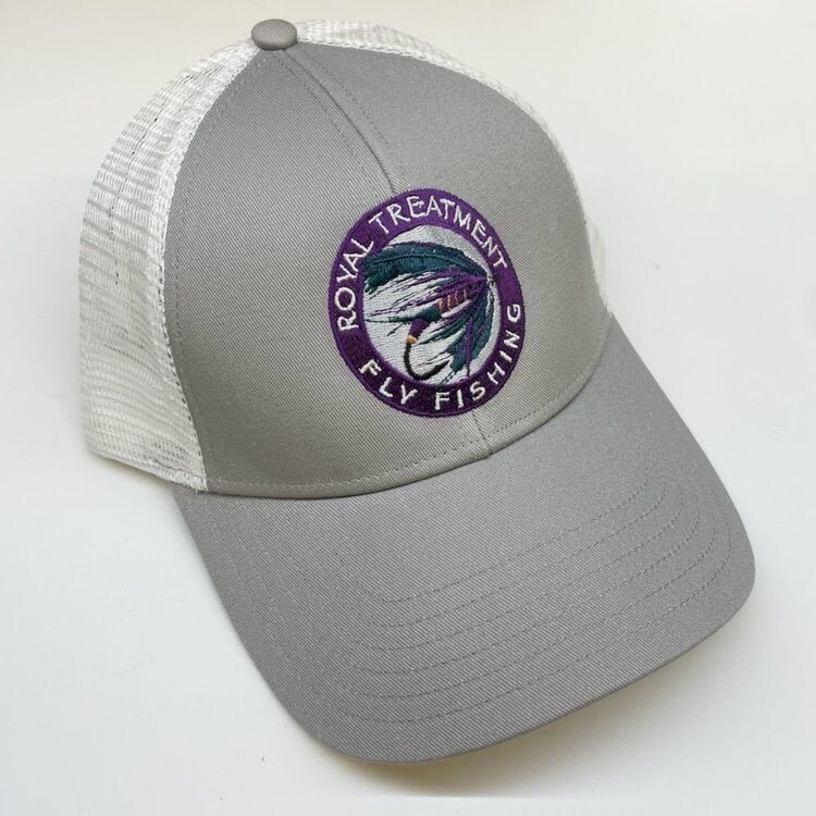 Royal Treatment RTFF Logo Trucker Small Fit Cap, Granite