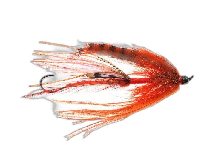 Aqua Flies Hoody's BH Tunsgten Inspector Skagit Sz 1 Orange