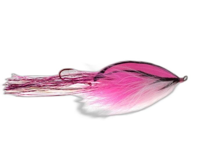 Aqua Flies FlashTail Stinger Prawn Pink/White Sz 1
