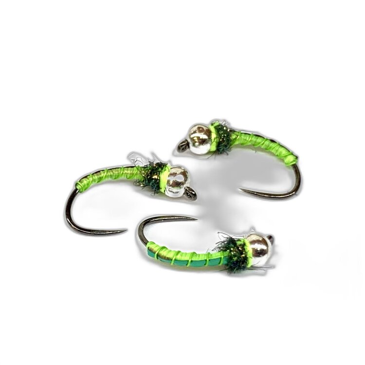 Cohens Custom Flies Tequila Rock Worm Sz 14 3.2mm