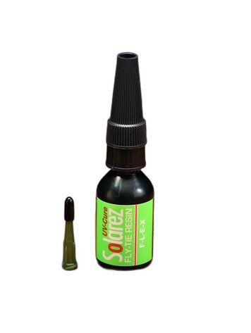 Hareline SOLAREZ Fly Flex Formula 1/2 oz . Bottle