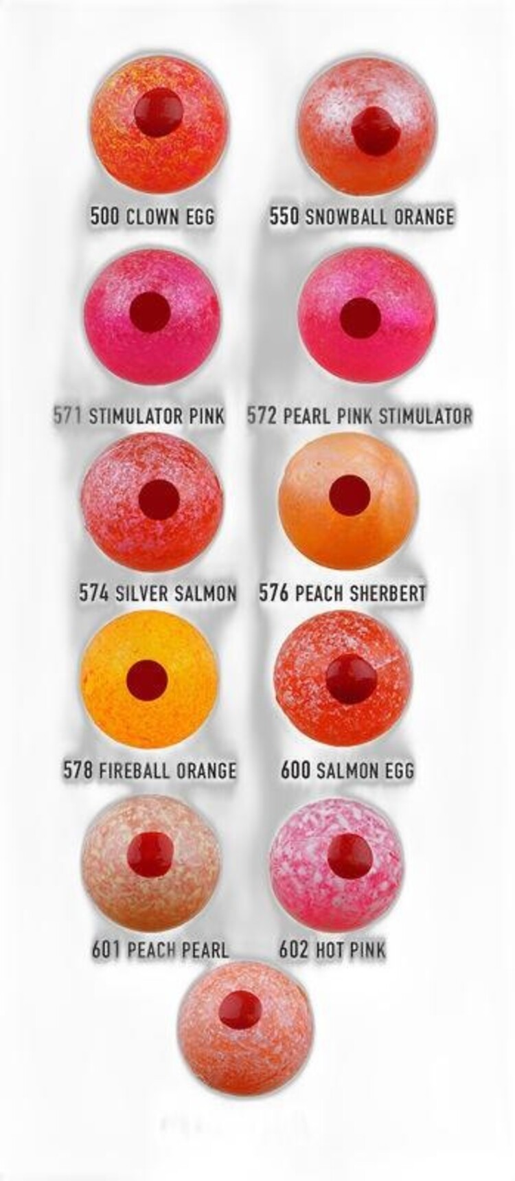 Hareline UV2 Fusion Blood Drop Egg Beads