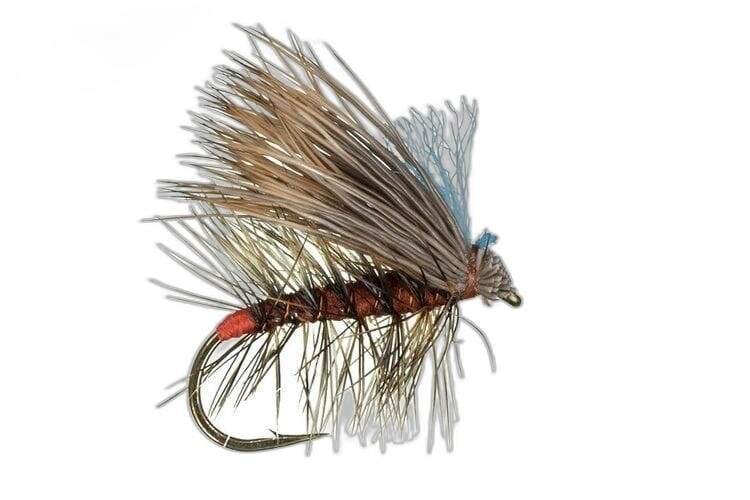 Montana Fly Co Hot Spot Elk Hair Caddis - Orange Sz 8