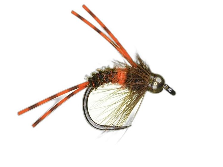 Aqua Flies Bead Head Vitamin D Sz 6