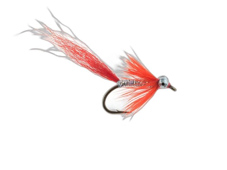 Aqua Flies Comet Orange and Silver