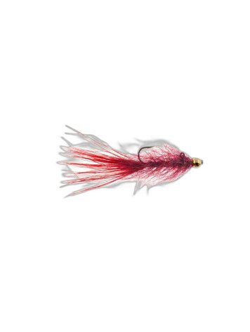 Aqua Flies Balance Leech, Claret Sz 10