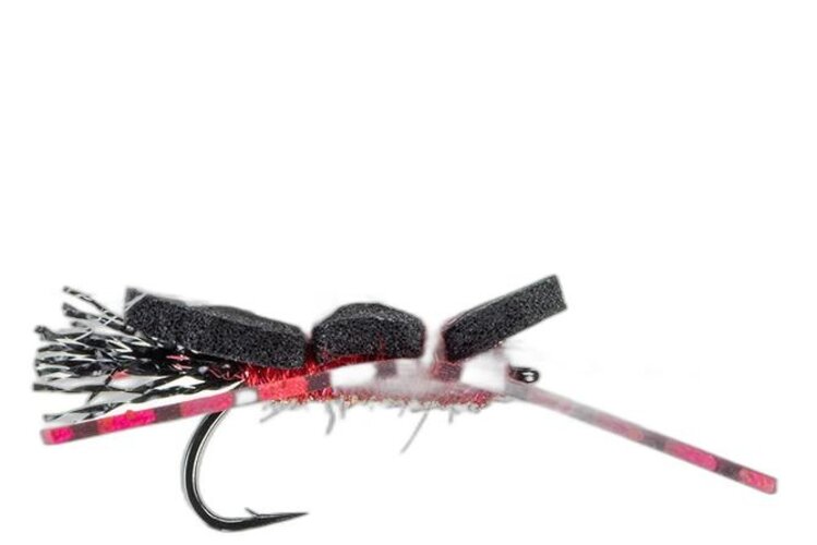 Montana Fly Co Hi-Vis Micro Chubby- Red #14