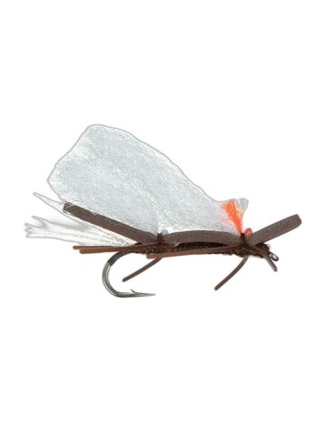 Montana Fly Co Hi-Vis Skinny Chubby- Salmonfly #08