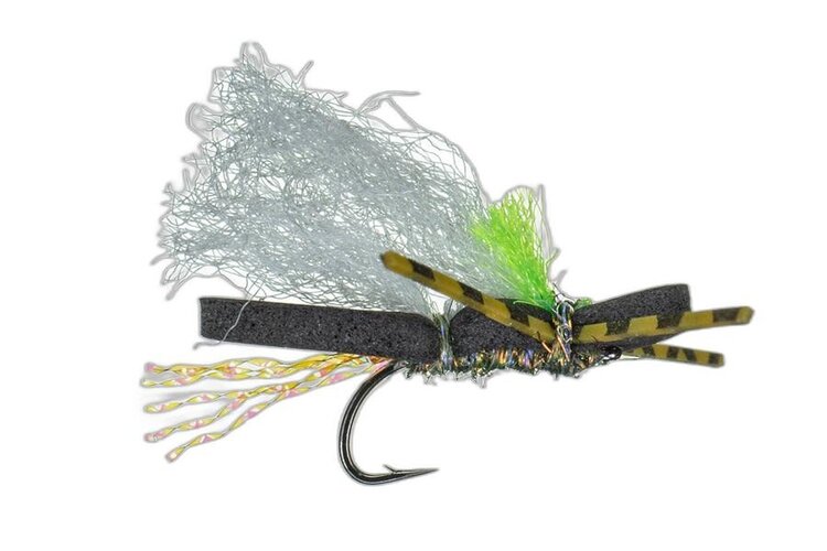 Montana Fly Co Hi-Vis Micro Chubby- Peacock #16