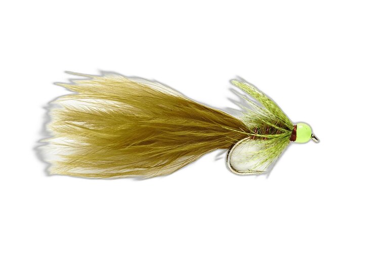 Fulling Mill Hot Head Damsel Chartreuse Sz 10-FM