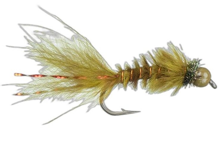 Montana Fly Co Chan’s Barred BMW Olive/Brown Sz 12