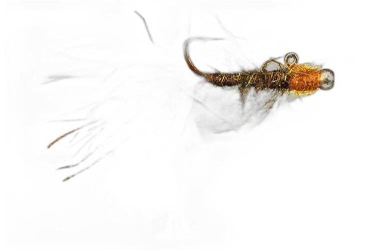 Montana Fly Co Rowley's Balanced Leech Brown Pumpkin 10