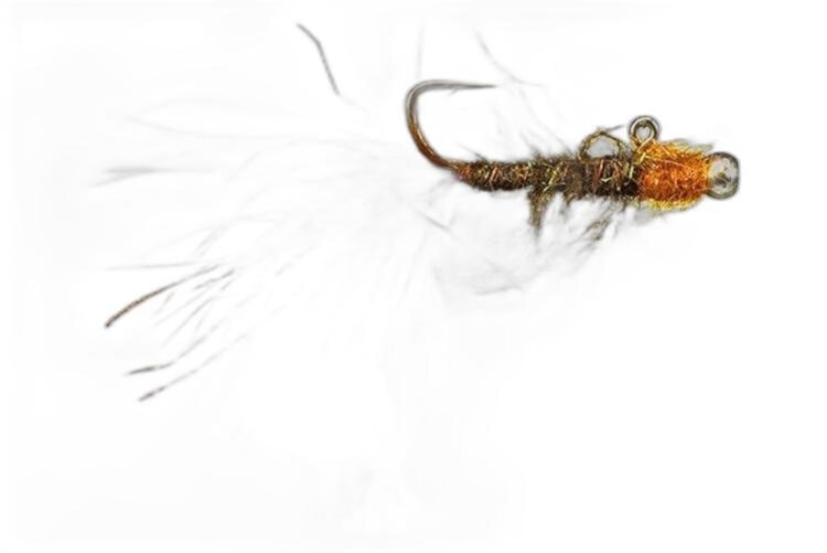 Montana Fly Co Rowley's Balanced Leech Brown Pumpkin 10