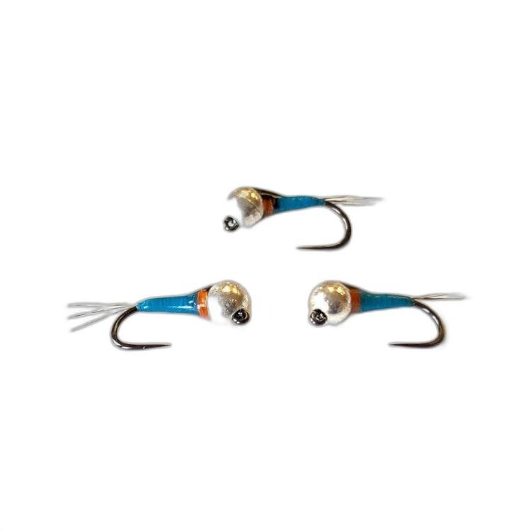 PA Flies PA Blue Perdigon Sz 14 3.8mm