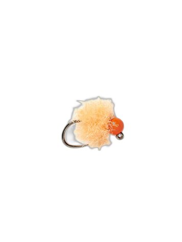 Fulling Mill Slush Egg Jig Apricot -Sz 14 3.2mm