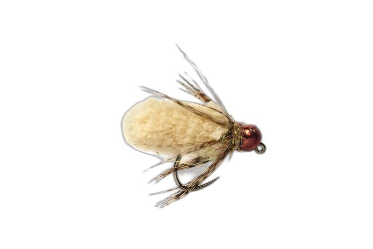 Fulling Mill Mop Fly Beige-Sz 14 3.8mm