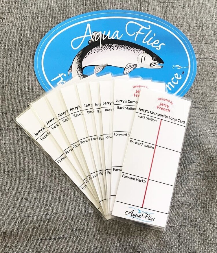Aqua Flies Aqua Flies Jerry French Composite Loop Card