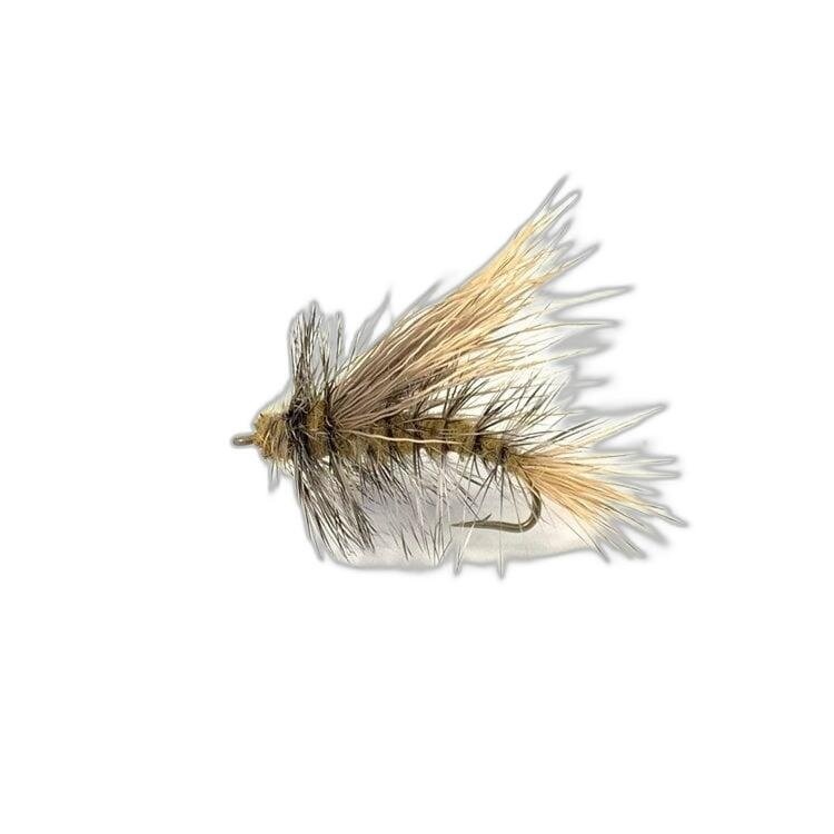Montana Fly Co Slattery’s OD Stimulator  Muddy Golden Sz 8
