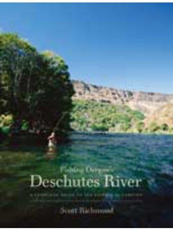 Anglers Books Fishing Oregon's Deschutes River by Scott Richmond