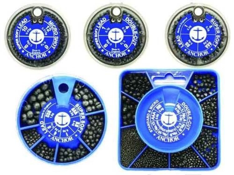 Wapsi Anchor Lead Split Shot Big Six Dispenser