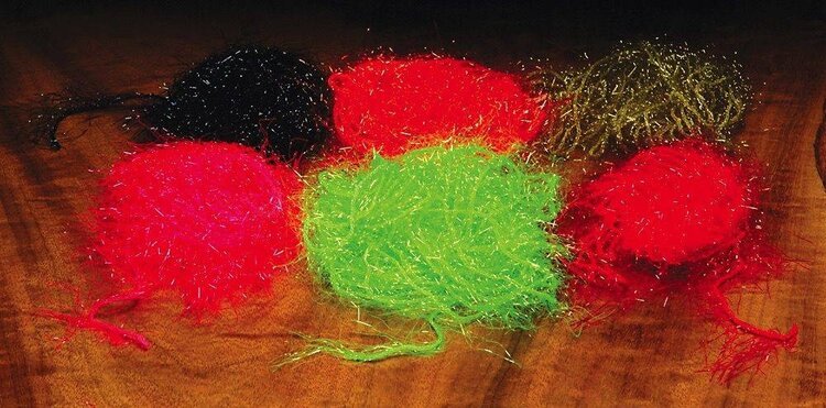 Hareline Polar Chenille FL Blue