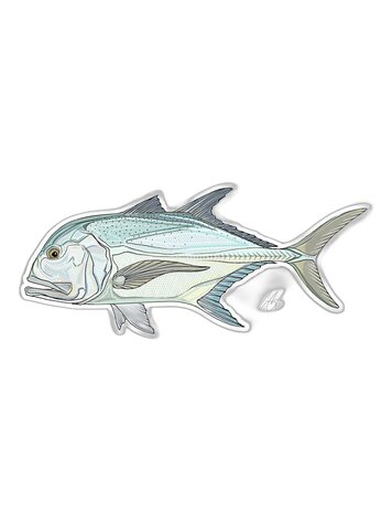 Casey Underwood Casey Underwood Fish sticker Giant Trevally