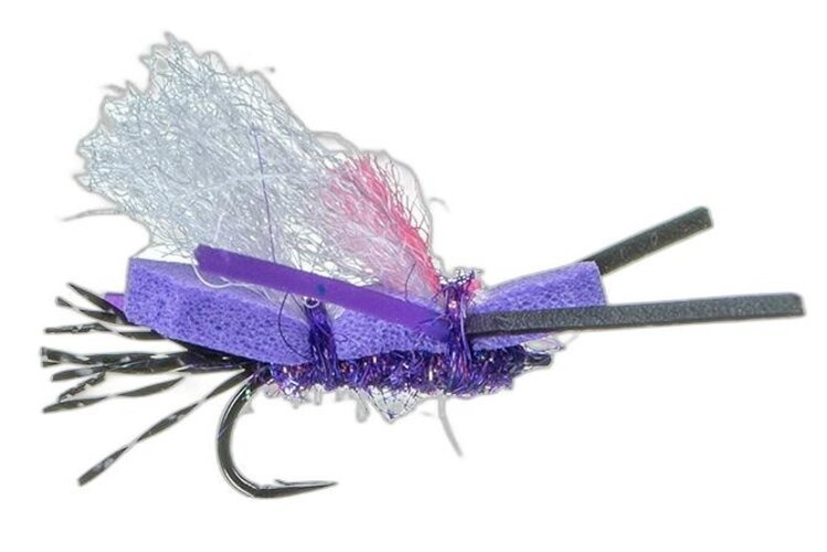 Montana Fly Co Hi-Vis Micro Chubby- Purple #14