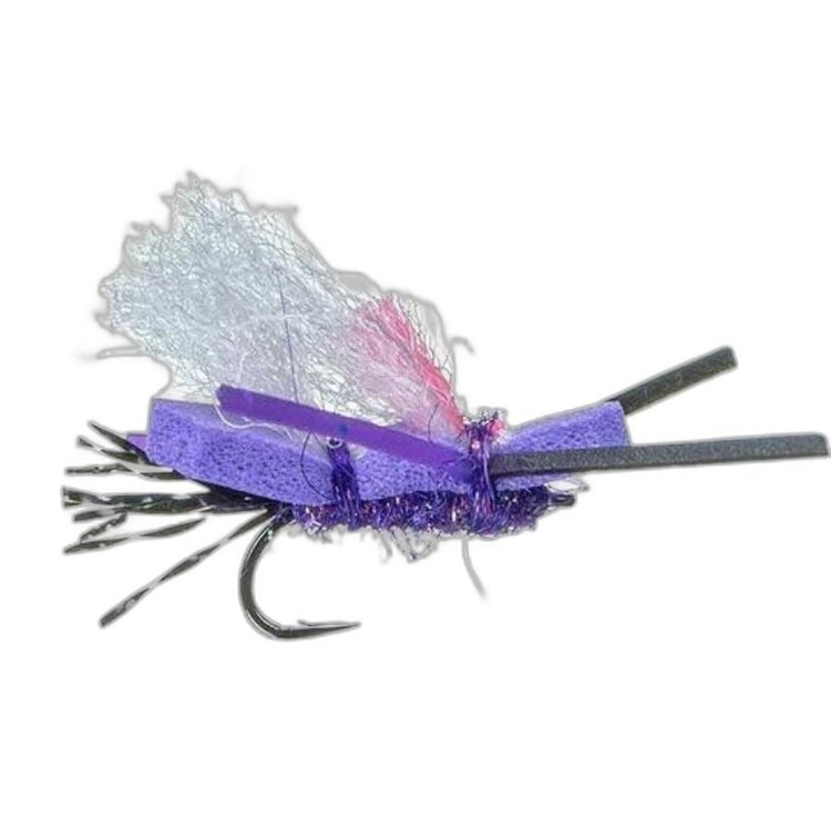 Montana Fly Co Hi-Vis Micro Chubby- Purple #14